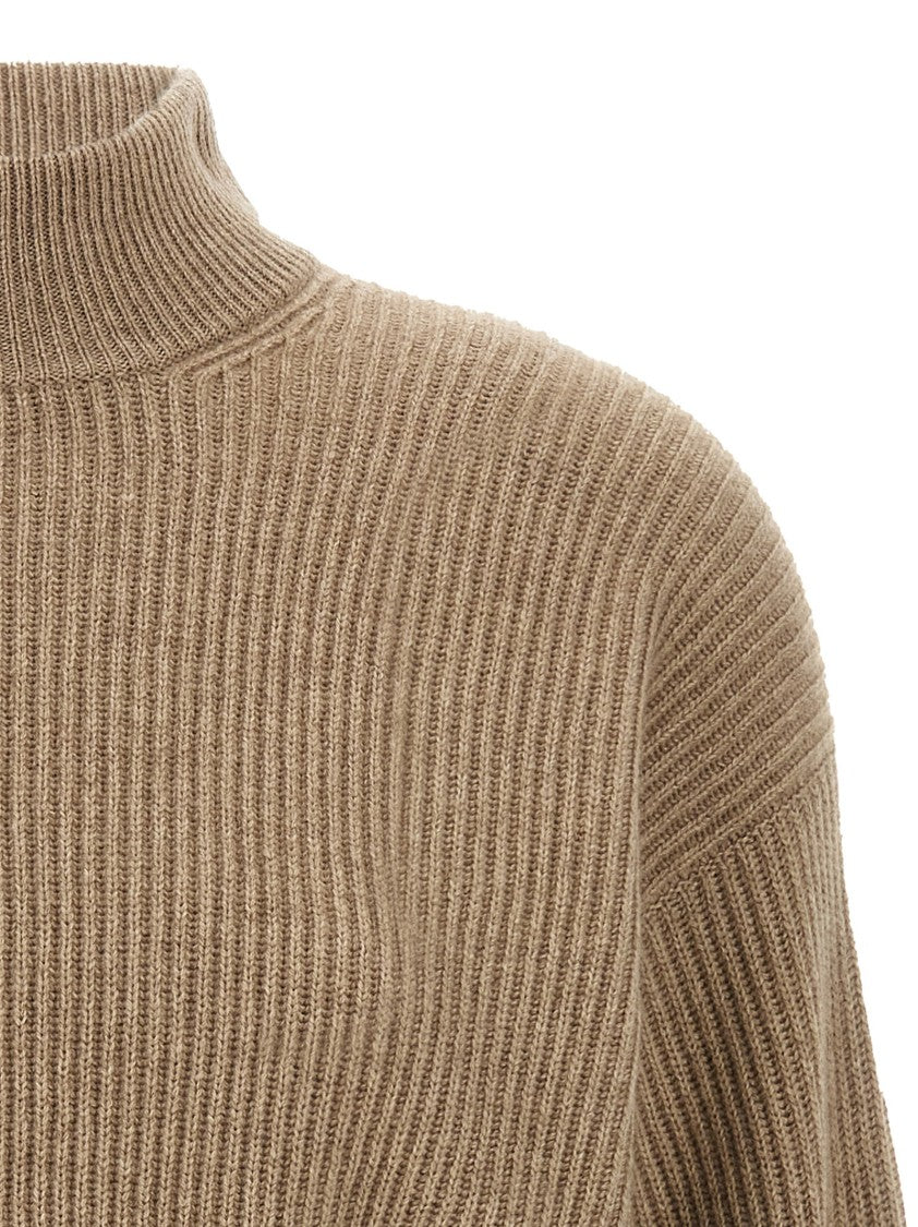 Brunello Cucinelli Monile Crop Cuff Sweater