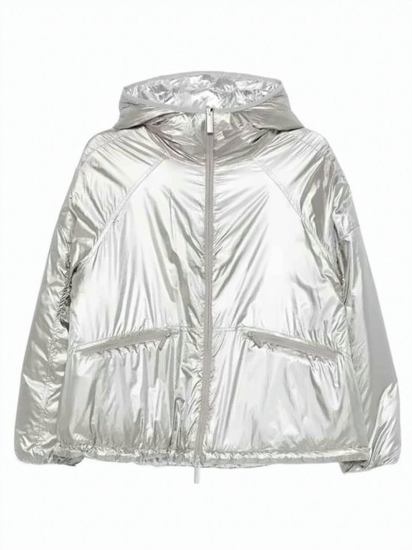 Herno Shiny Metallic Short Padded Jacket
