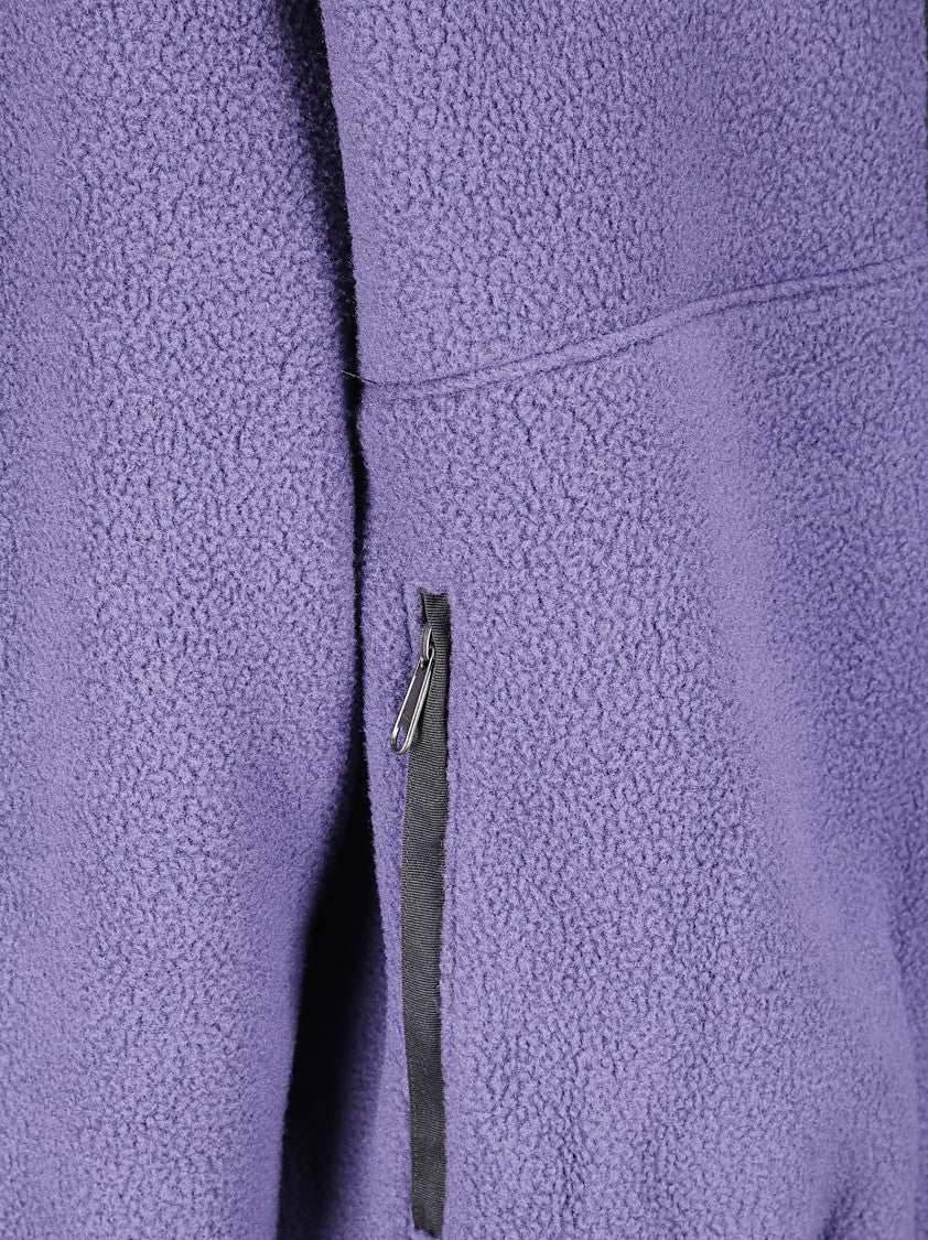 The North Face Half-Zip Fleece With High Collar And Eco-Friendly Fabric