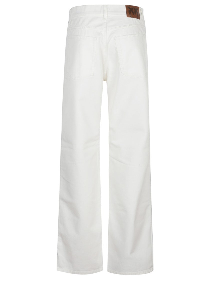 Pinko Wide Denim Jeans