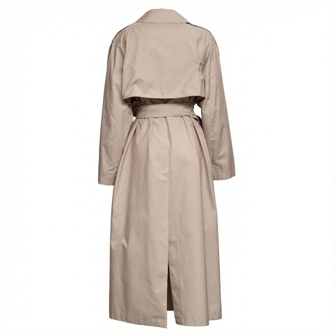 Max Mara Delfino Flared Back Vent Trench Coat