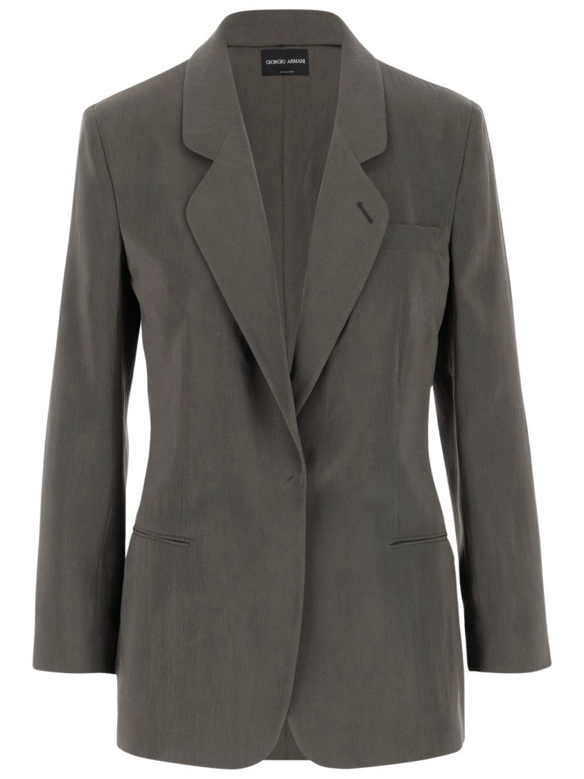 Giorgio Armani Silk Blend Jacket