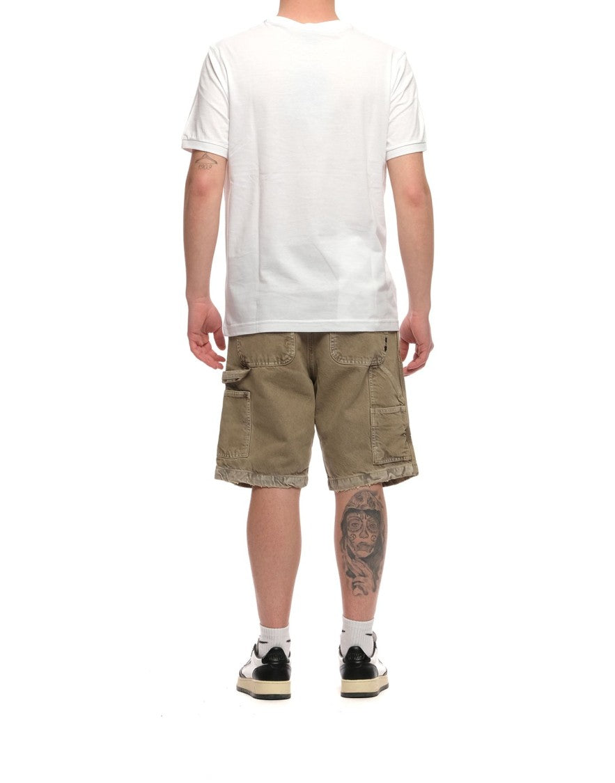 Paul & Shark Basic T-Shirt With Ribbed Crew Neck