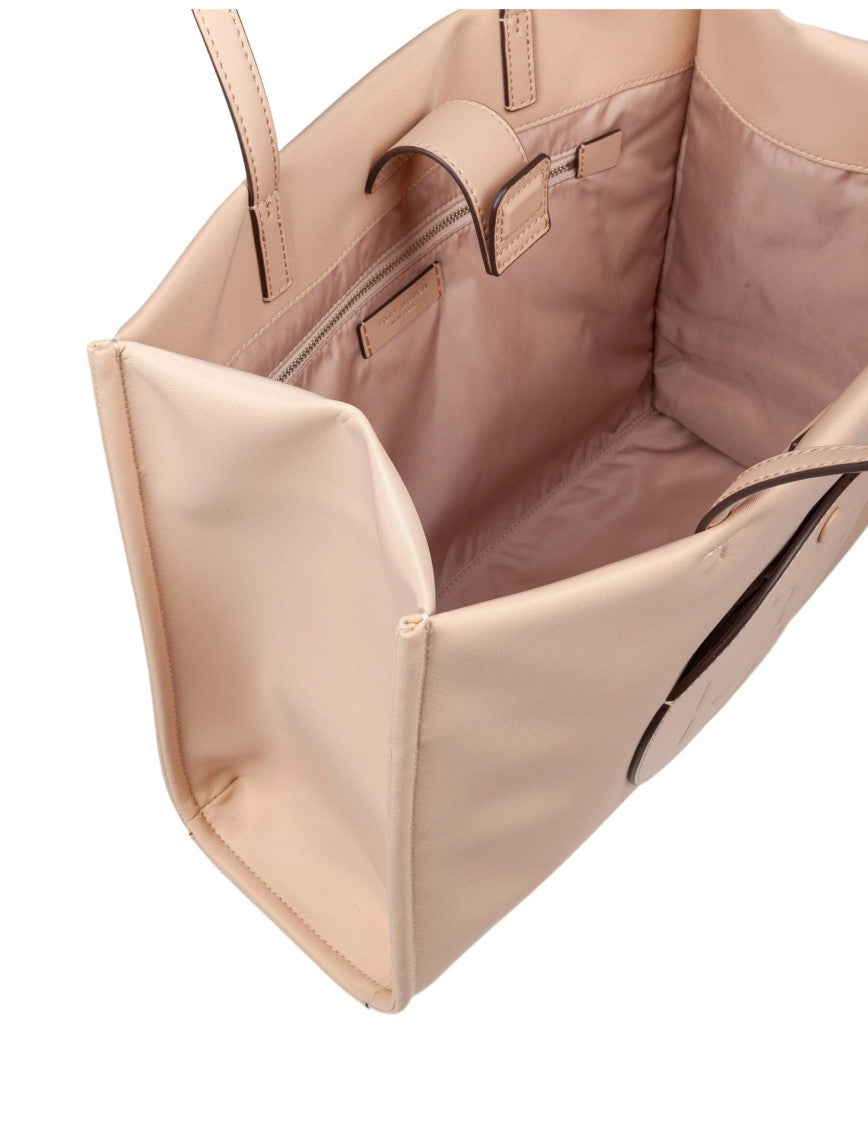 Tory Burch Ella Small Nylon Tote Bag In Rose Silk