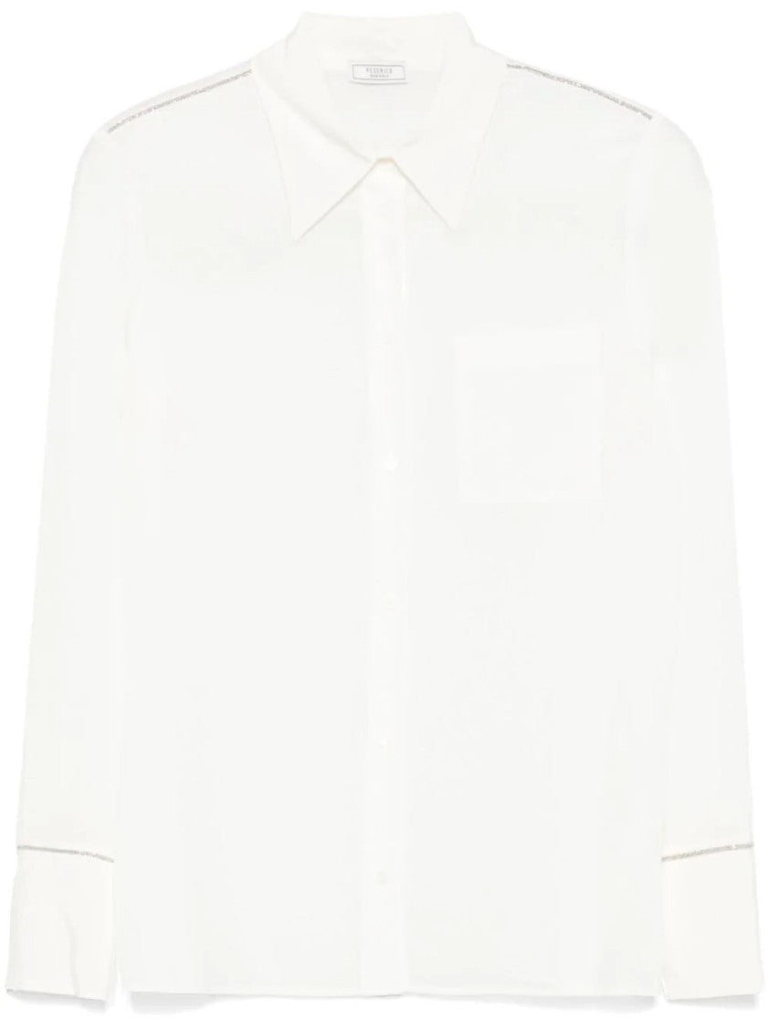 Peserico Bead-Embellished Shirt