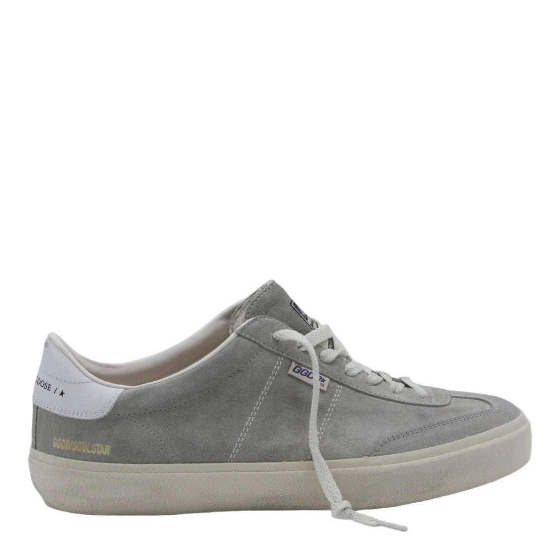 Golden Goose Low-Top Sneakers In Soft Suede With Vintage Accents