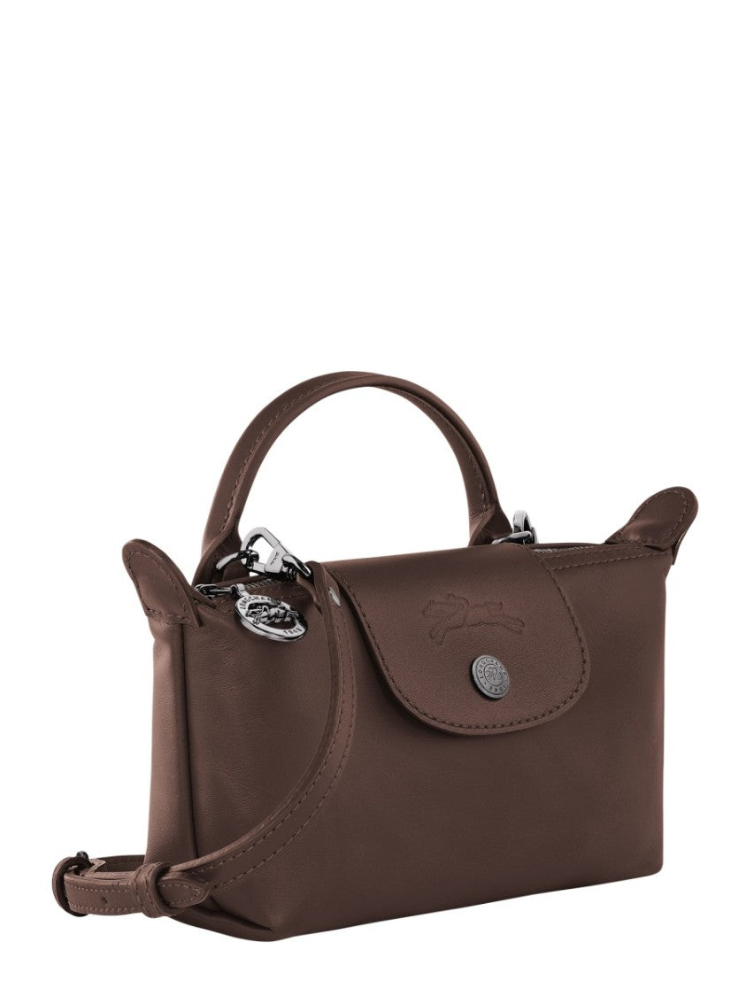 Longchamp Le Pliage Xtra Small Structured Leather Clutch