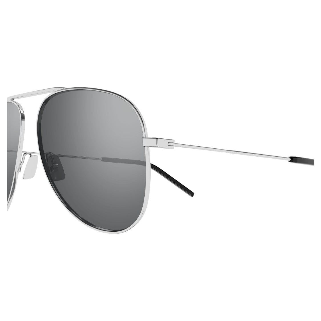 Saint Laurent Sl 800 Teardrop-Shaped Aviator Sunglasses
