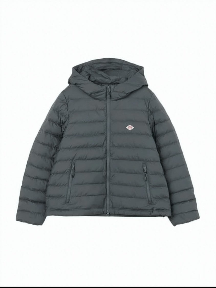 Danton Lightweight Grey Horizontal Quilted Padded Jacket