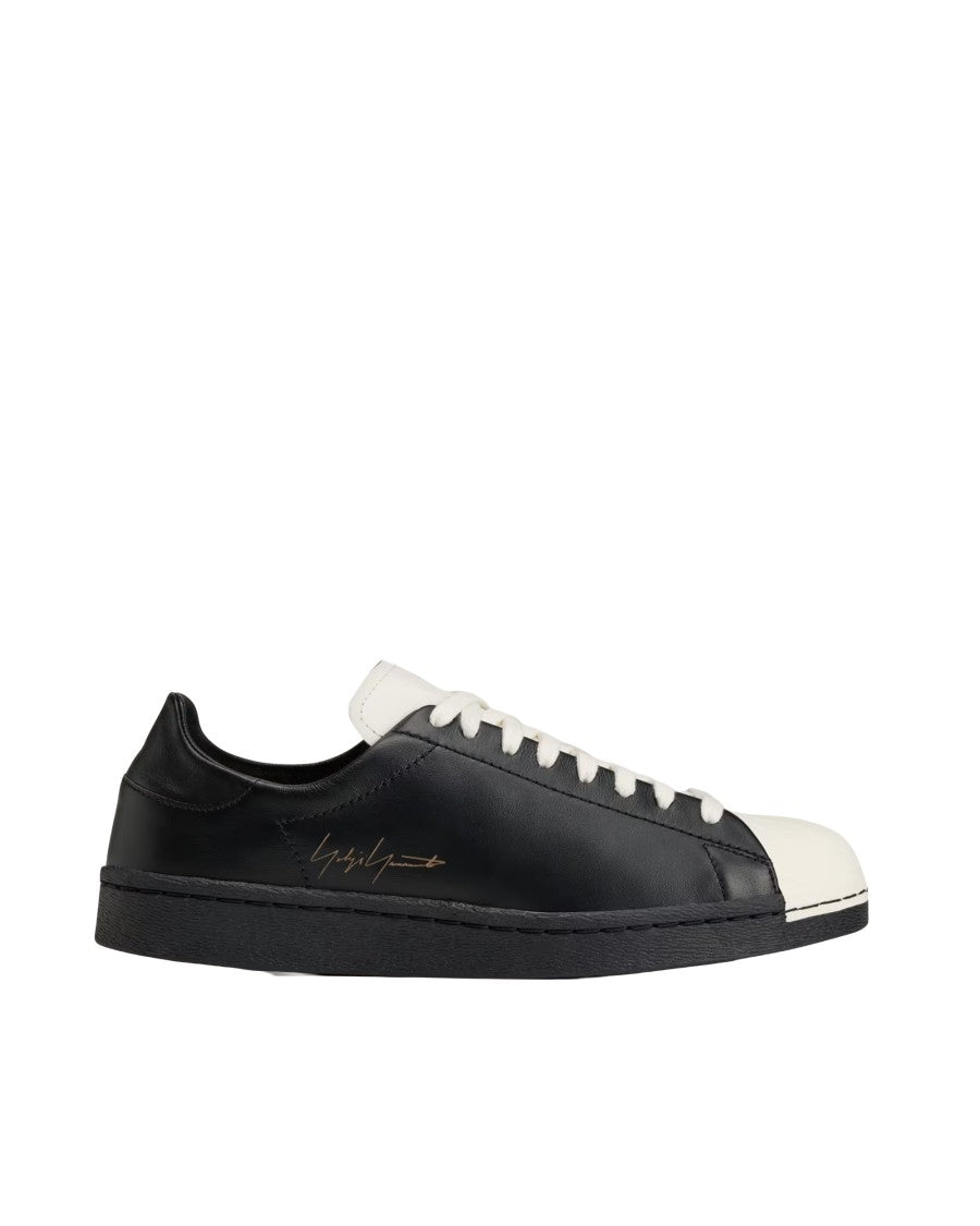 Y-3 Low-Top Sneakers With Iconic Shell Toe And Subtle Detailing