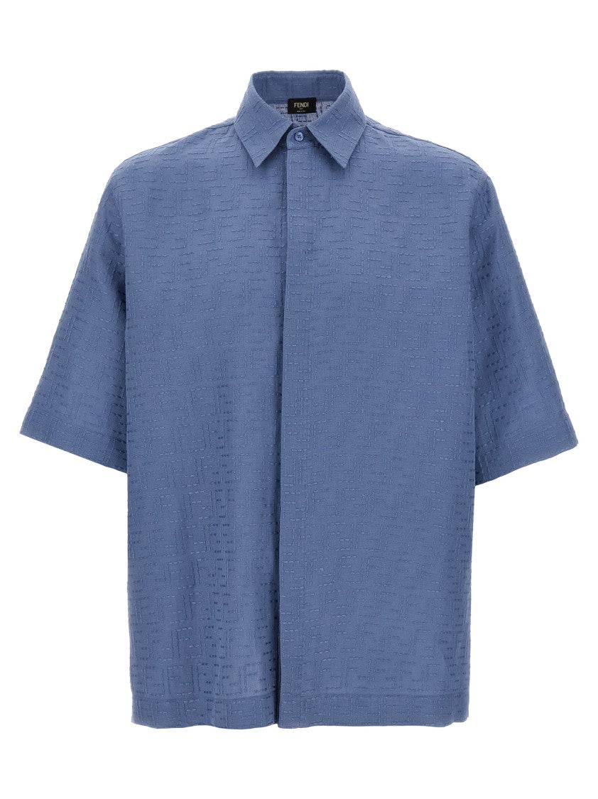 Fendi Ff Jacquard Shirt