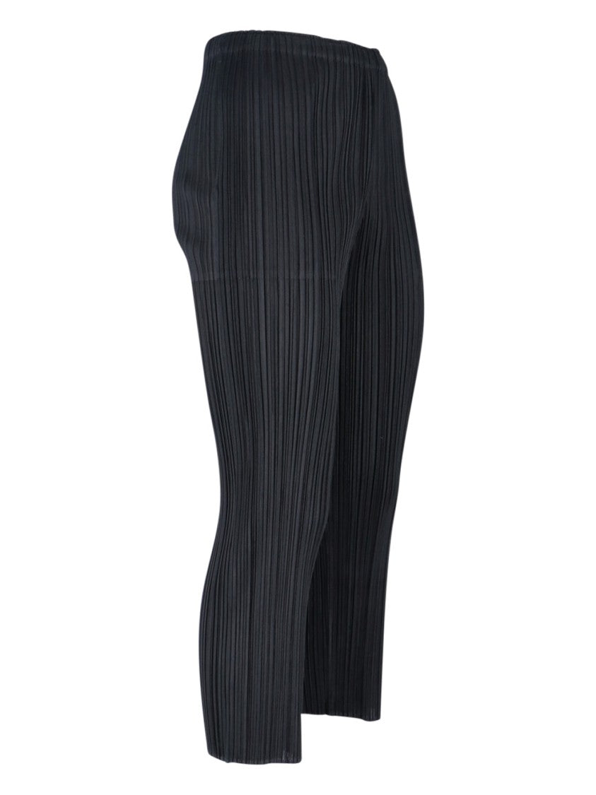 Pleats Please Pleats Please Black Pleated Trousers