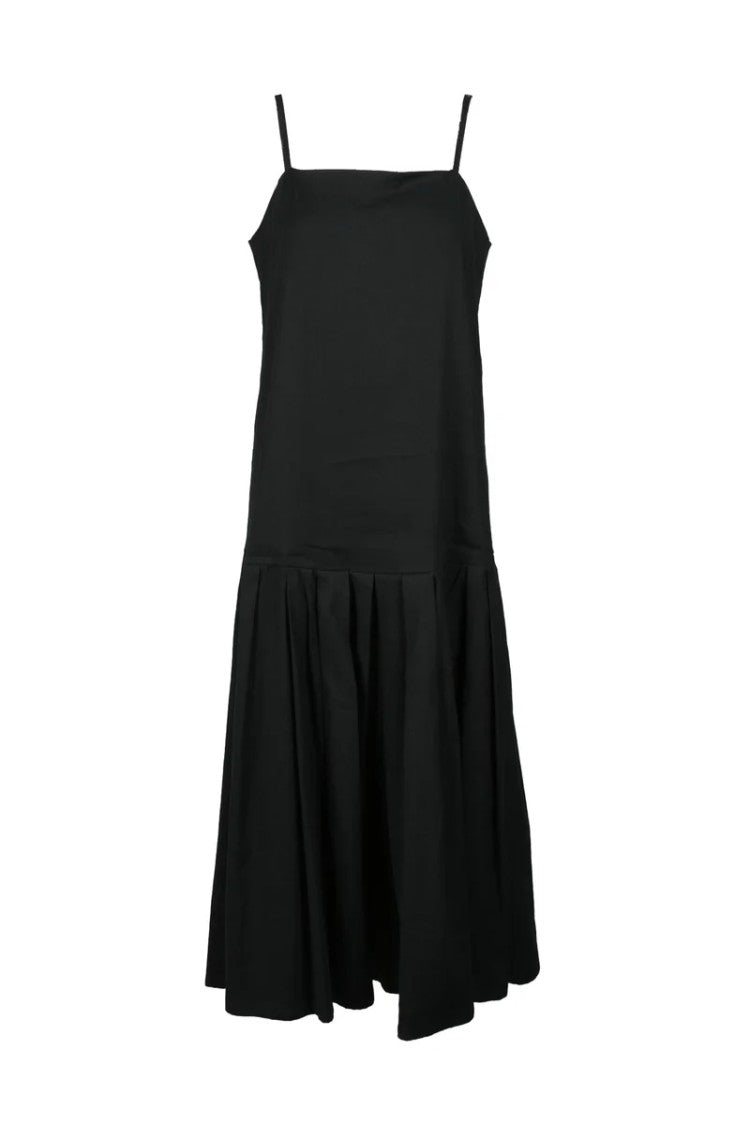 Fabiana Filippi Long Cotton Dress - Black