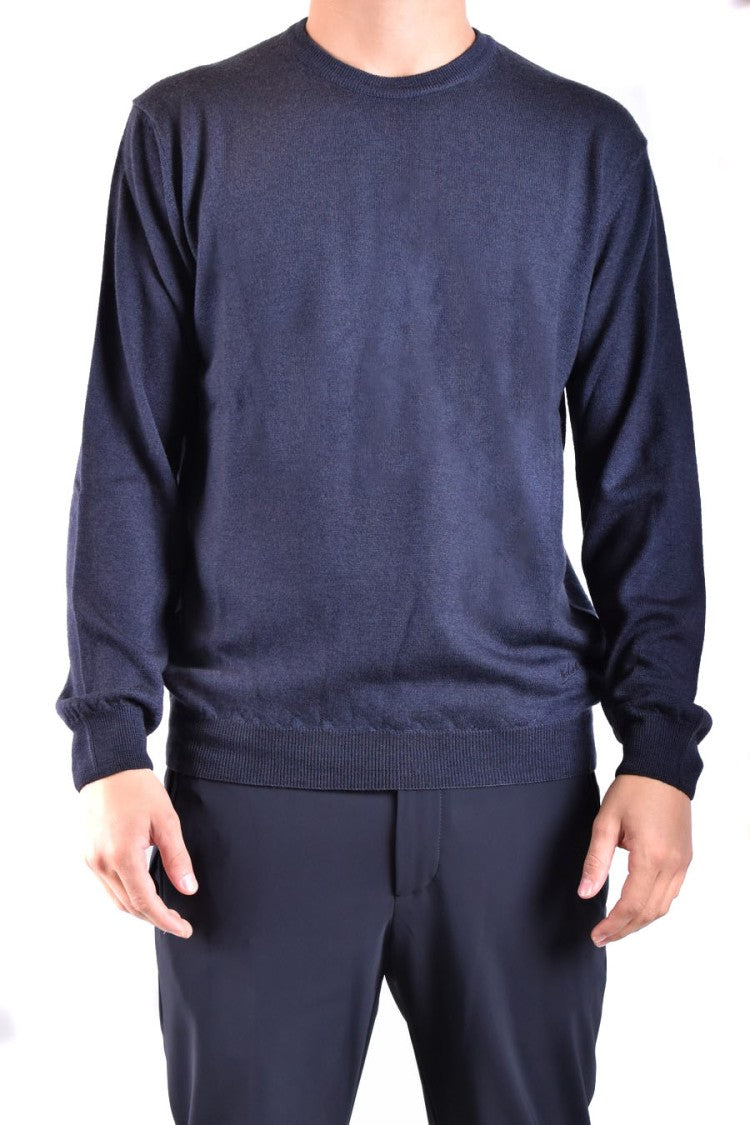 Woolrich Classic Crew Neck Knitwear In Luxurious Silk Blend