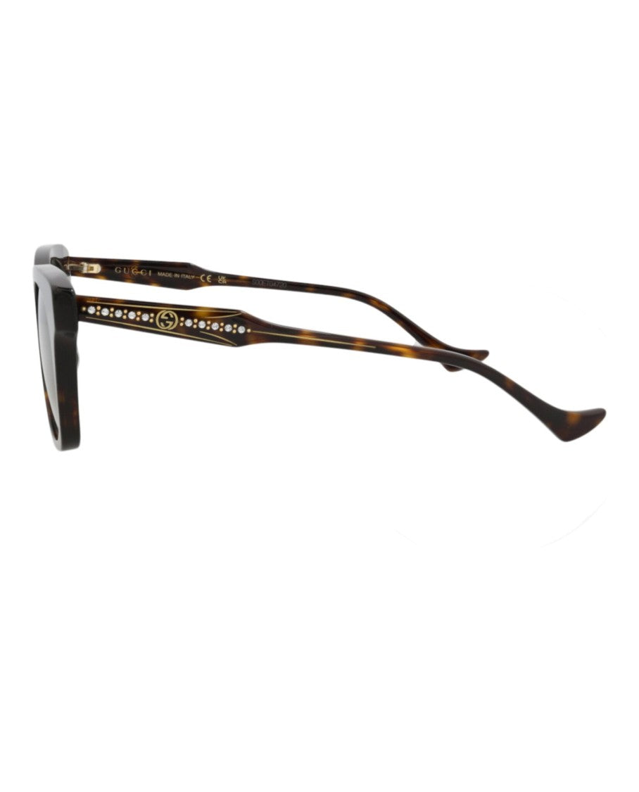 Gucci Cat Eye-Frame Recycled Acetate Sunglasses