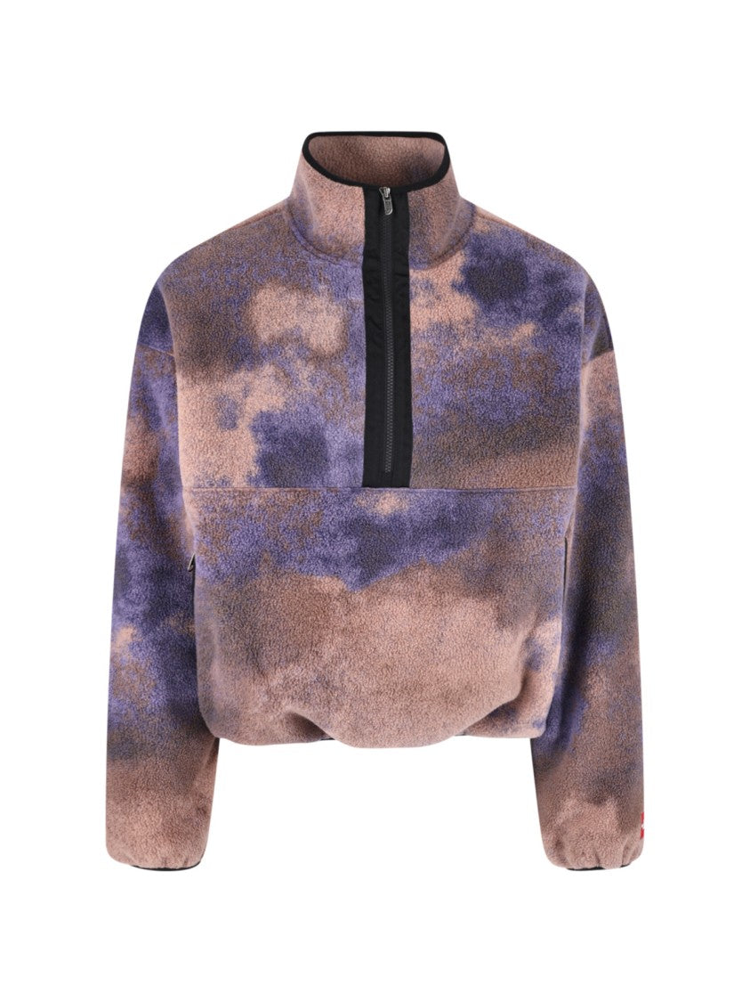 The North Face Multicolor Tie-Dye Fleece Sweatshirt