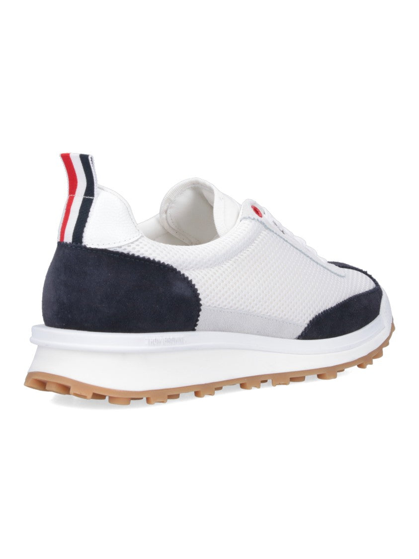 Thom Browne "Tech Runner" Sneakers – Blue/White