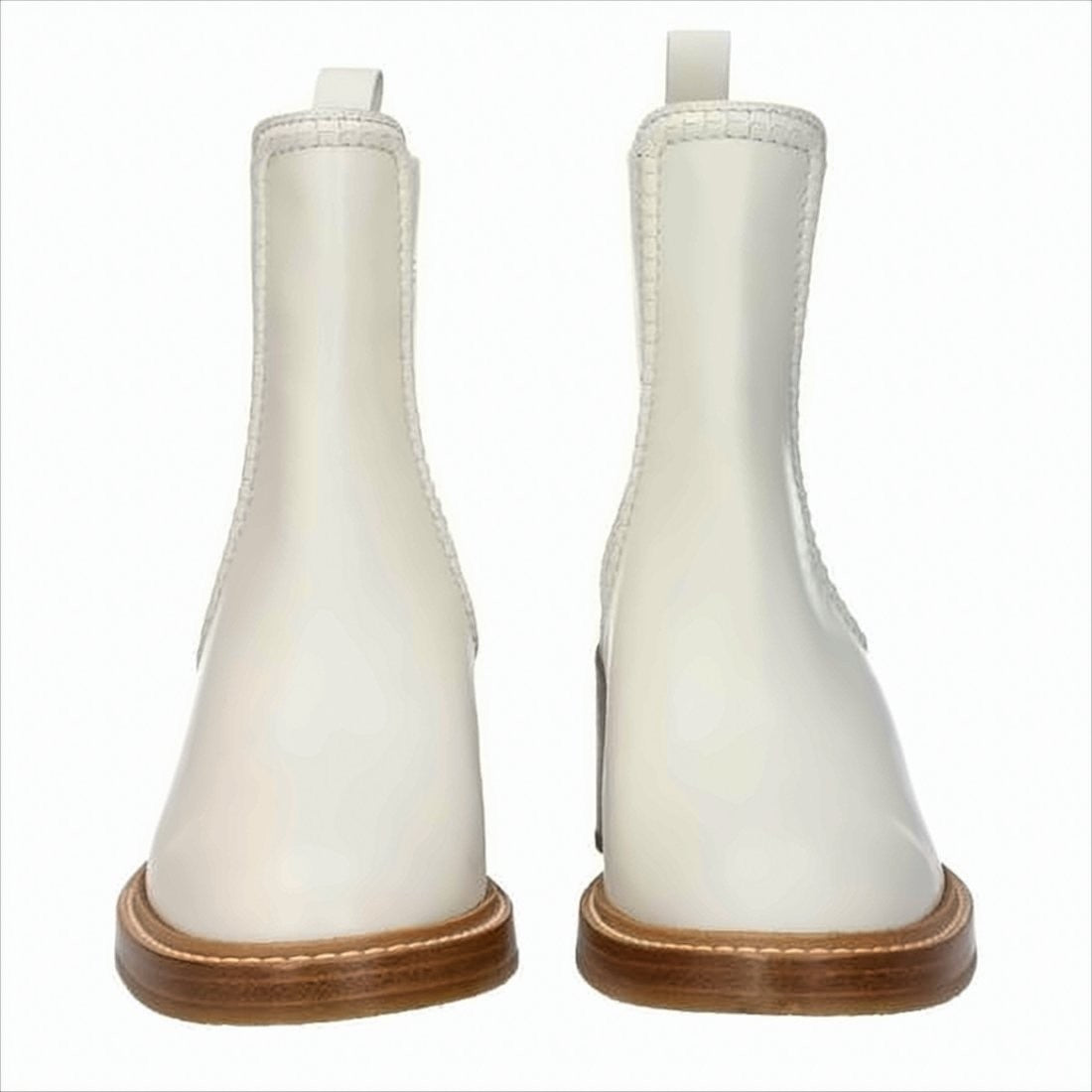 Chloé Ankle Boots With Elastic Side Panels And Stacked Block Heel