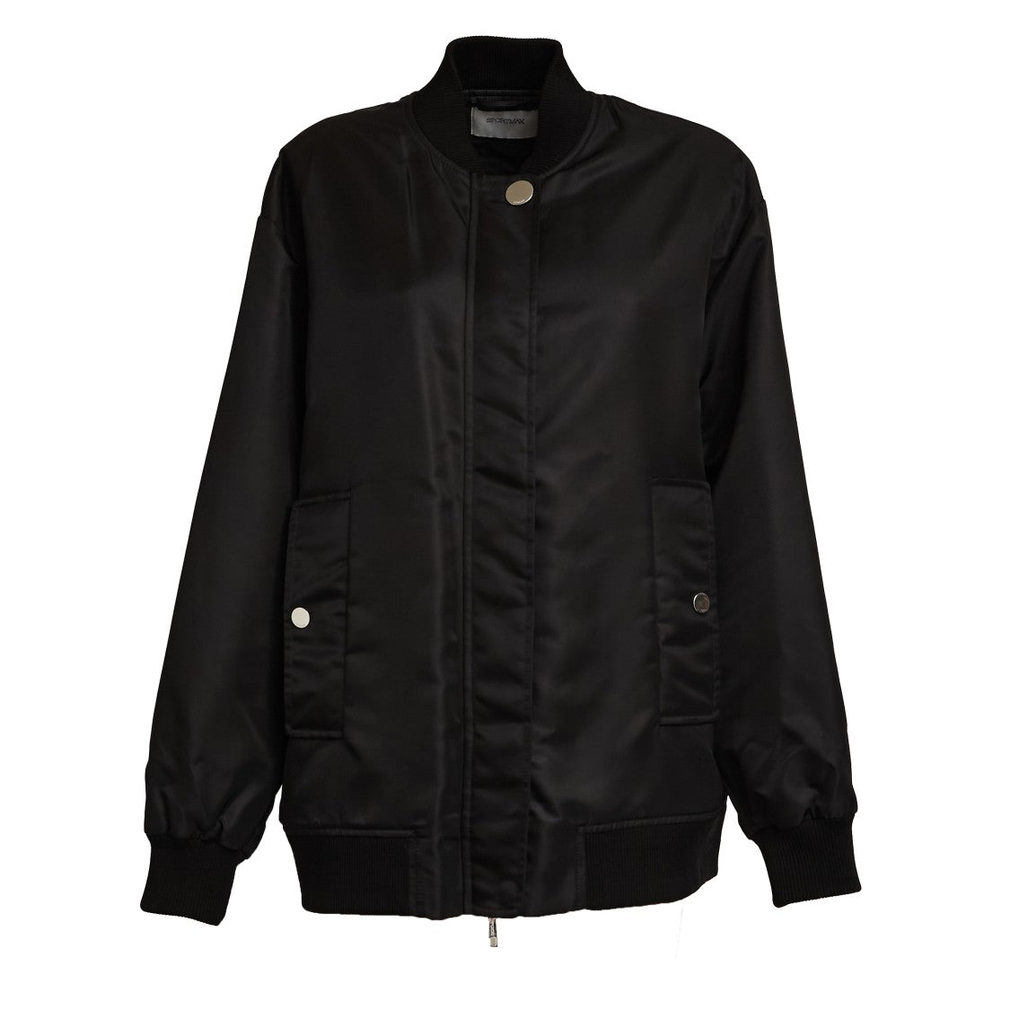 Sportmax Water-Repellent Oversized Bomber Jacket With Quilted Lining