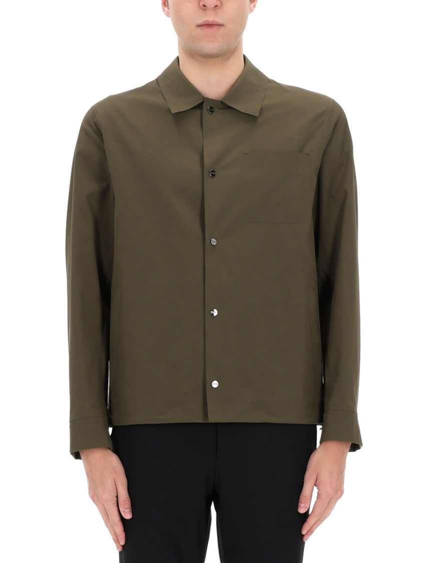 Herno Overshirt With Pocket Polyamide Jacket