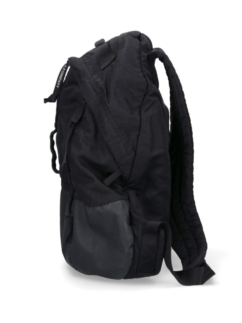 C.P. Company B-Rounded Backpack – Black