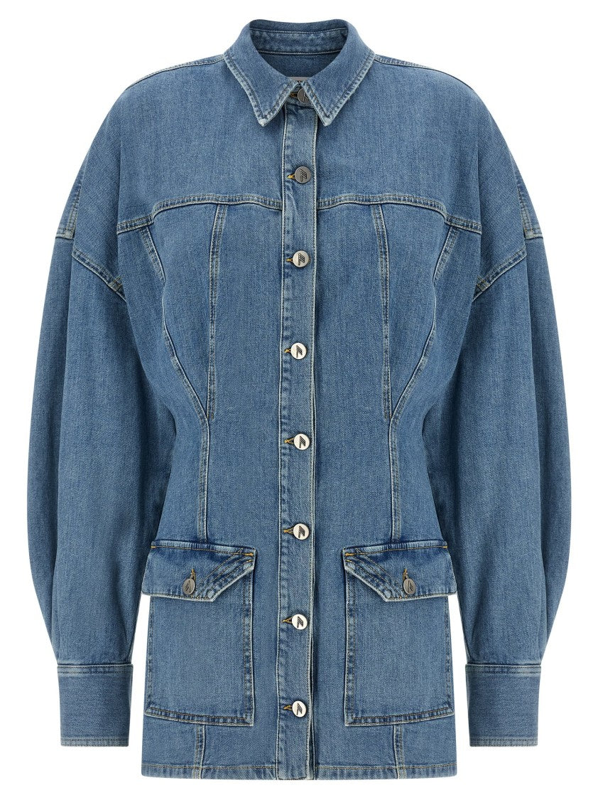 The Attico Mini Denim Dress