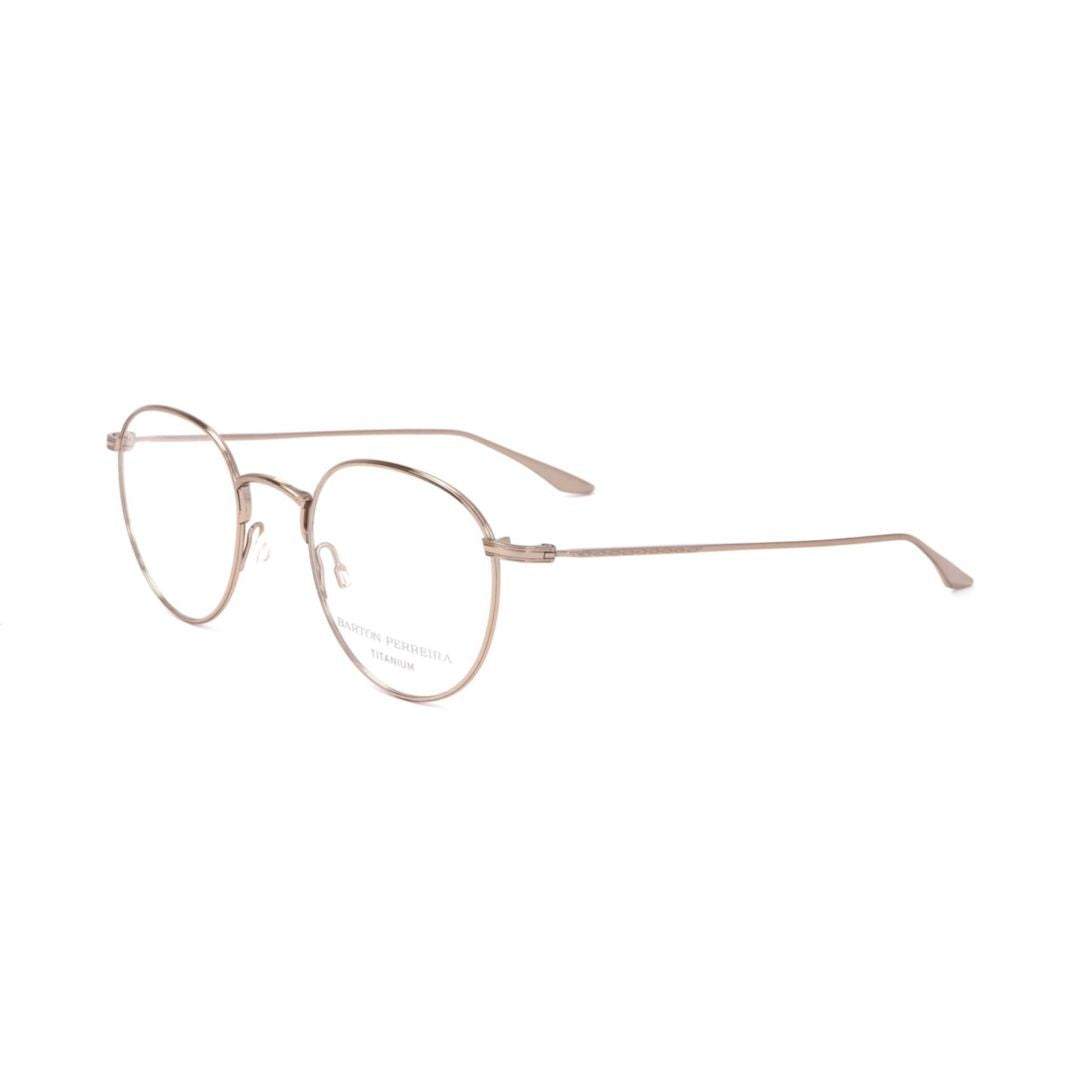 Barton Perreira Bp5036 501Vo Round Metal Frame Eyeglasses With Minimalist Design