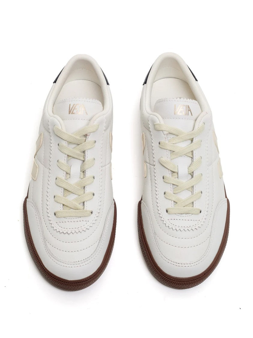 Veja Minimalist Low-Top Sneakers With Textured Sole