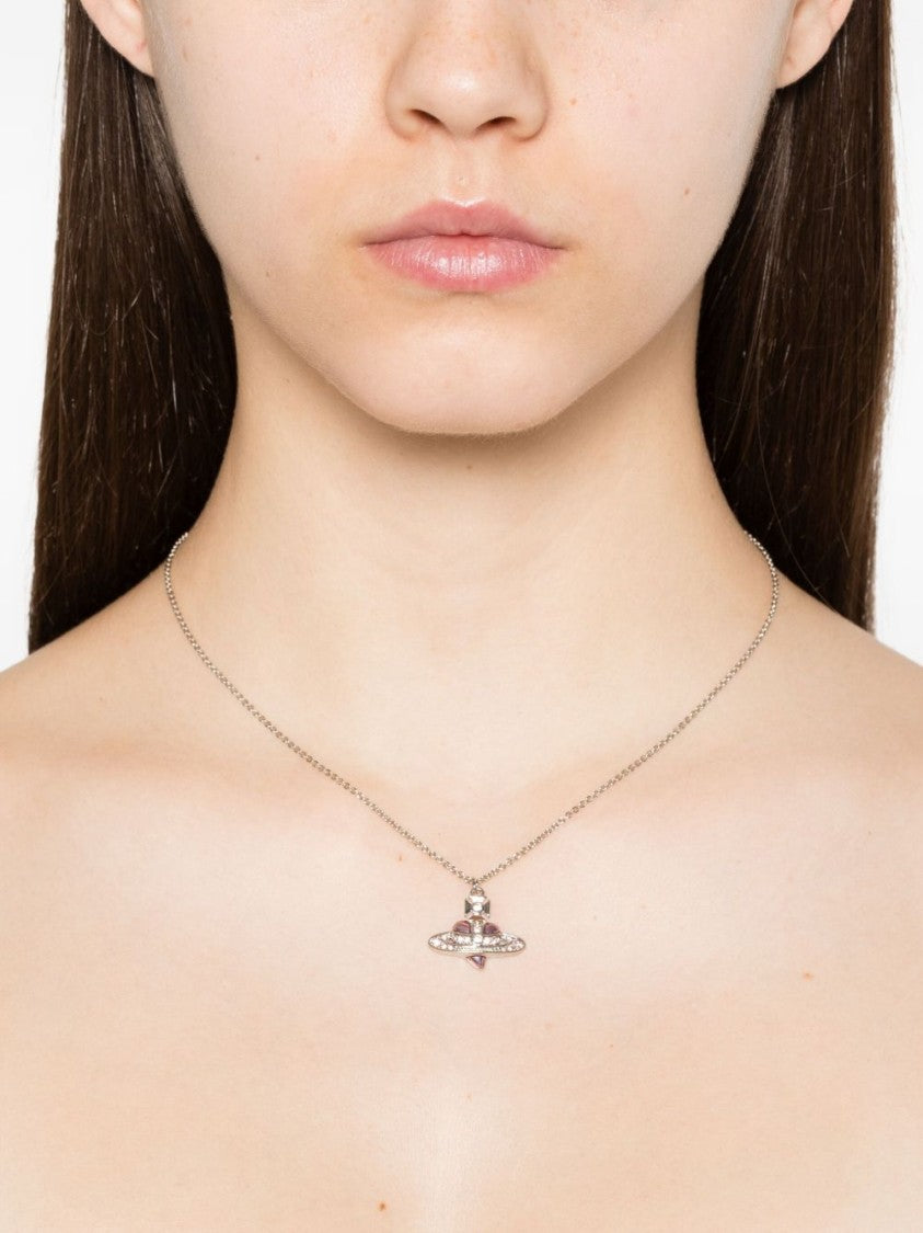 Vivienne Westwood Stylized Orb Pendant Necklace
