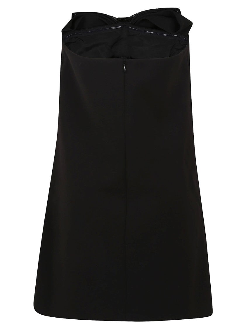 Self-Portrait A-Line Dress With Bow Detail