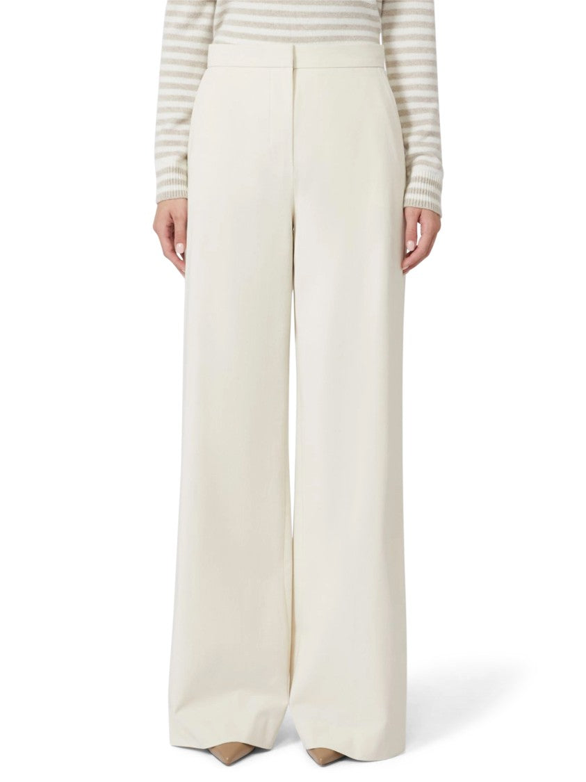 Max Mara Wide-Leg Trousers With High Waist And Clean Lines