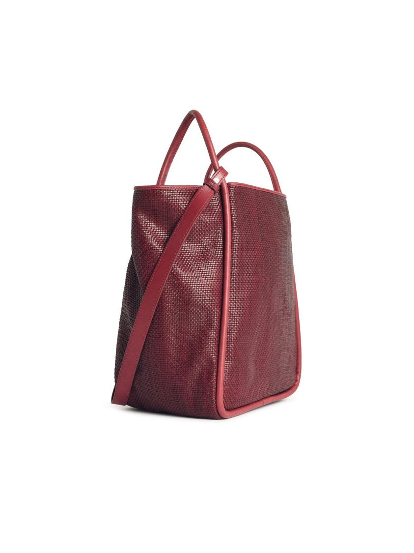 Dragon Diffusion 'Ana' Brown Leather Bordo Bag