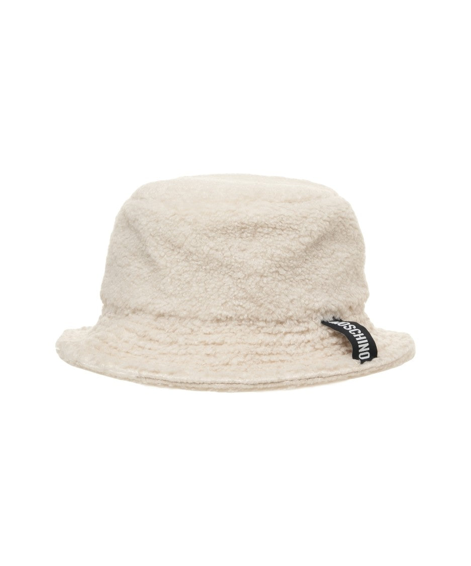 Moschino Faux Fur Bucket Hat