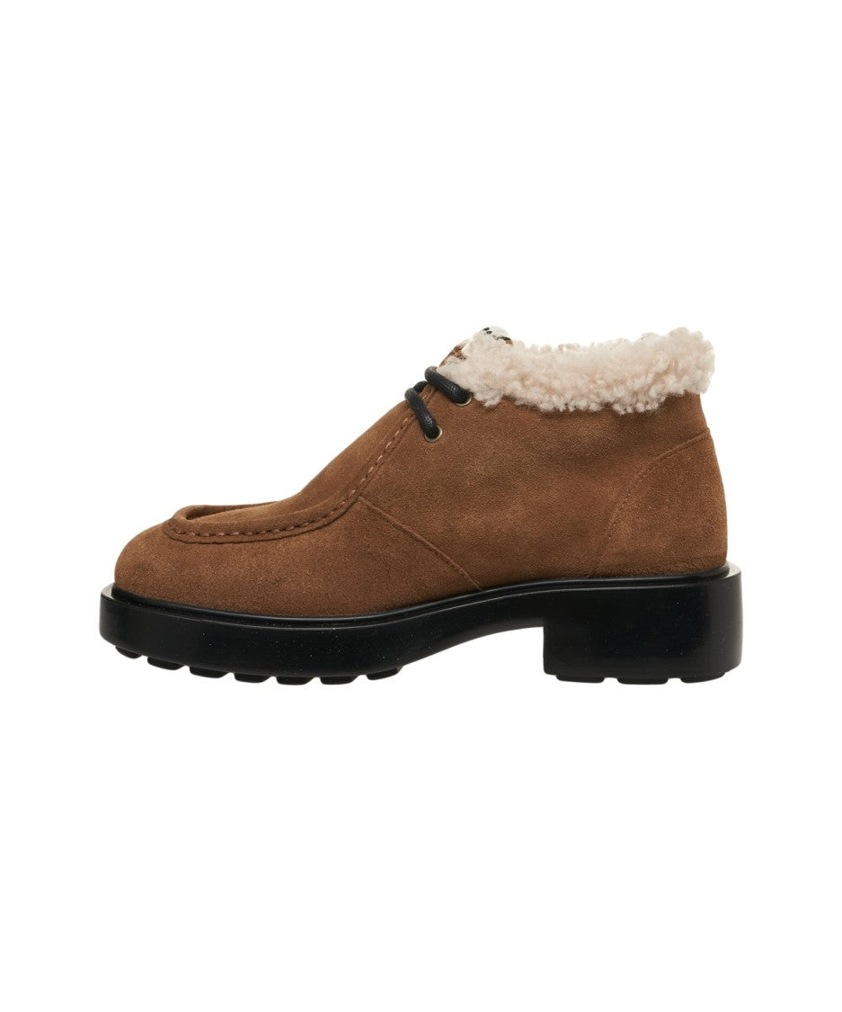 Copenaghen Copenhangen Ankle Boots With Shearling Lining