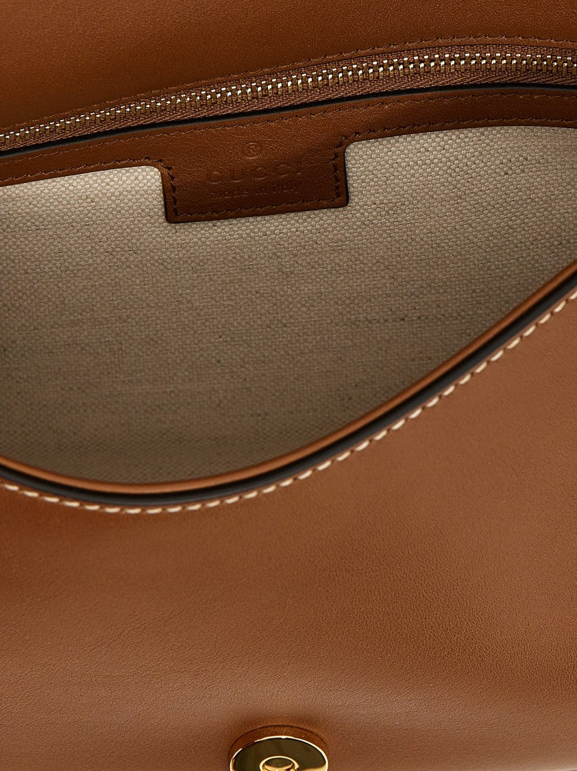 Gucci Medium Handbag With Maxi Incrocio Gg Logo