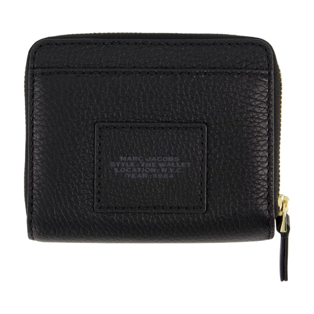 Marc Jacobs The Mini Compact Wallet - Leather - Black
