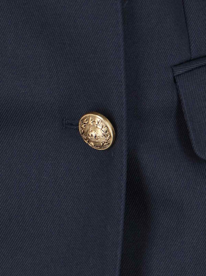 Golden Goose Double-Breasted Blazer – Blue