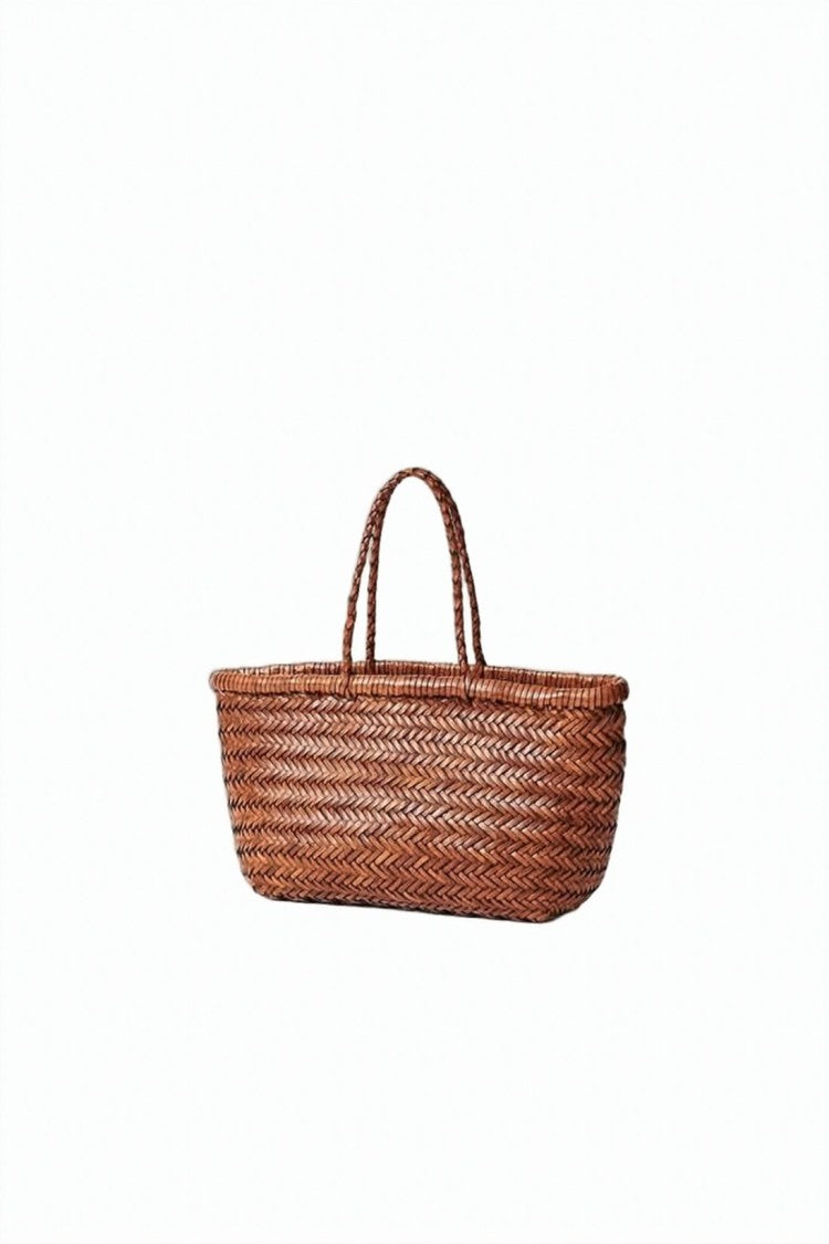 Dragon Diffusion Woven Buffalo Leather Tote Bag