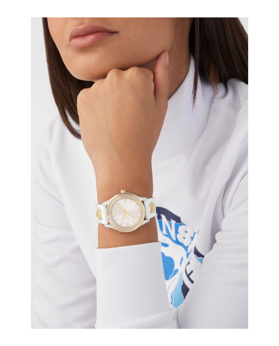 Plein Sport Quartz Movement Stainless Steel Watch With Enamel Dial