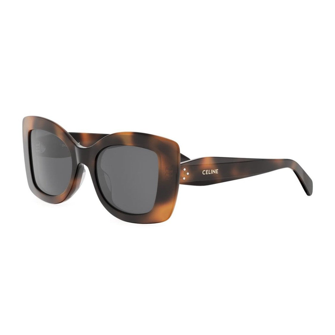 Celine Havana Three Dots Acetate Butterfly Sunglasses