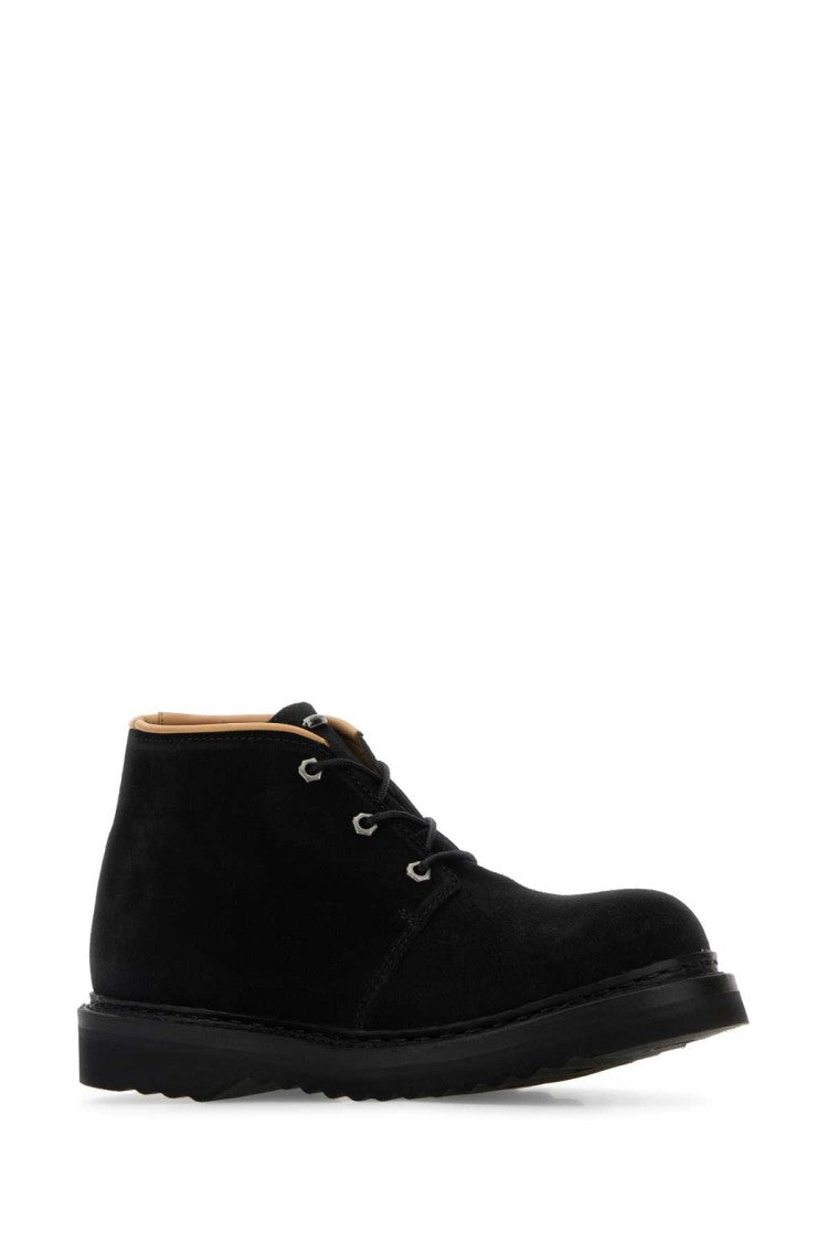 Our Legacy Black Suede Chukka Ankle Boots