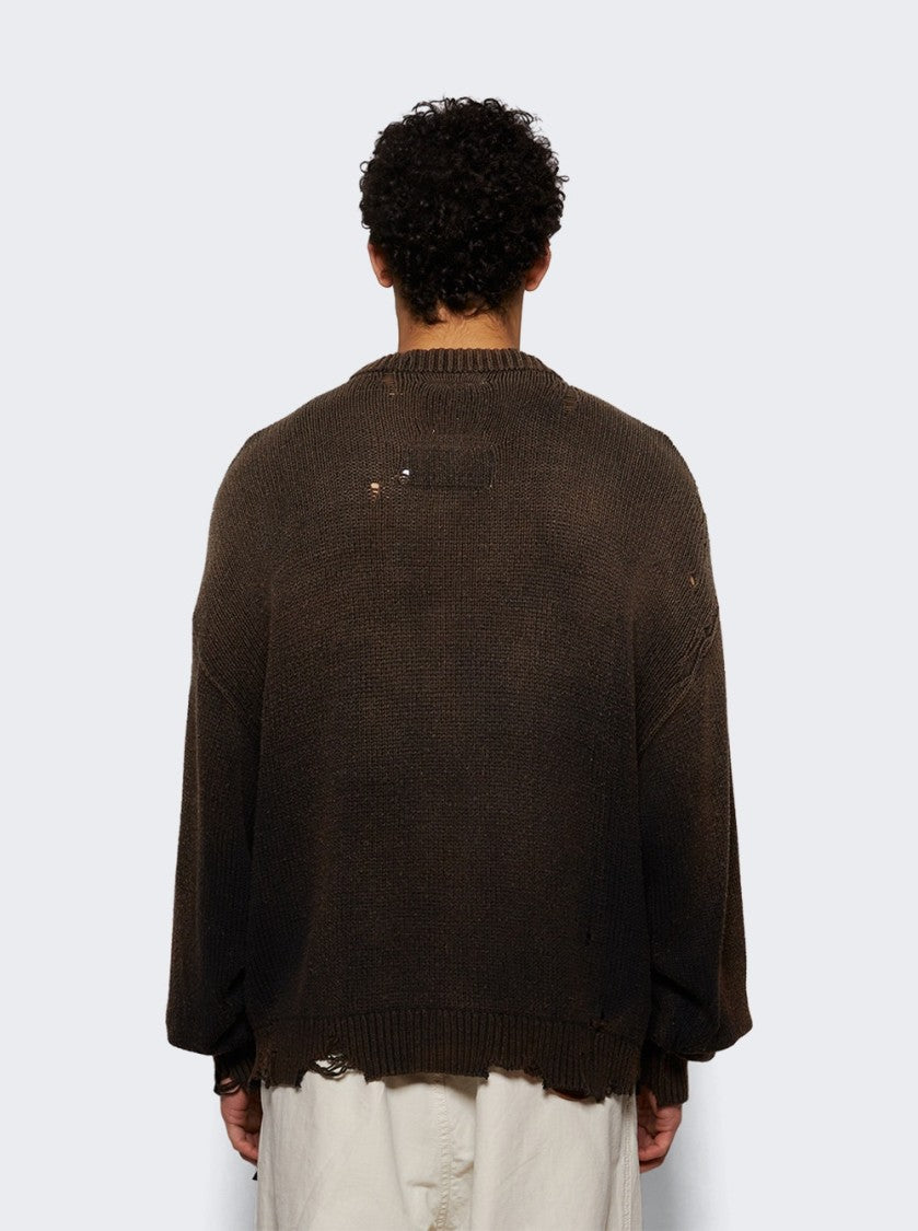 Maison Mihara Yasuhiro Car Jacquard Knit Cardigan Black