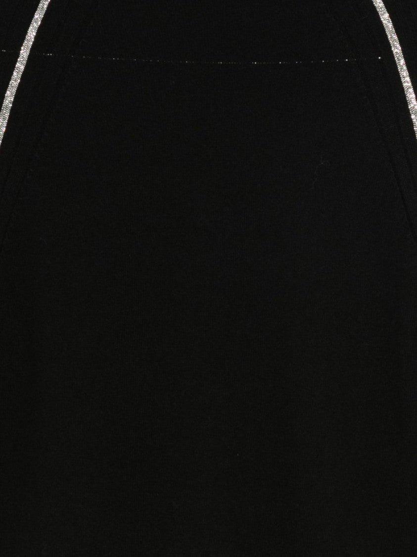 Dexterior Cashmere-Blend High Neck Sweater With Metallic Accents