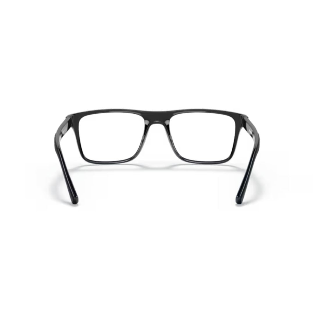 Emporio Armani 0Ea4115 Rectangular Eyeglasses And Sunglasses With Black Frame