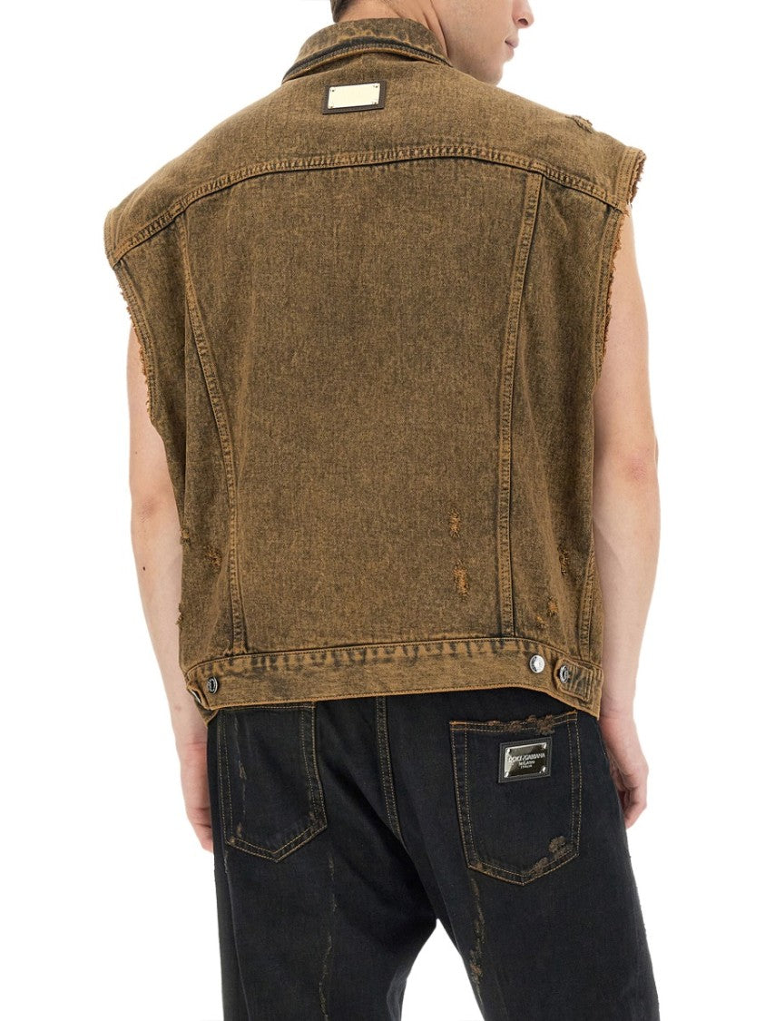Dolce & Gabbana Denim Vest