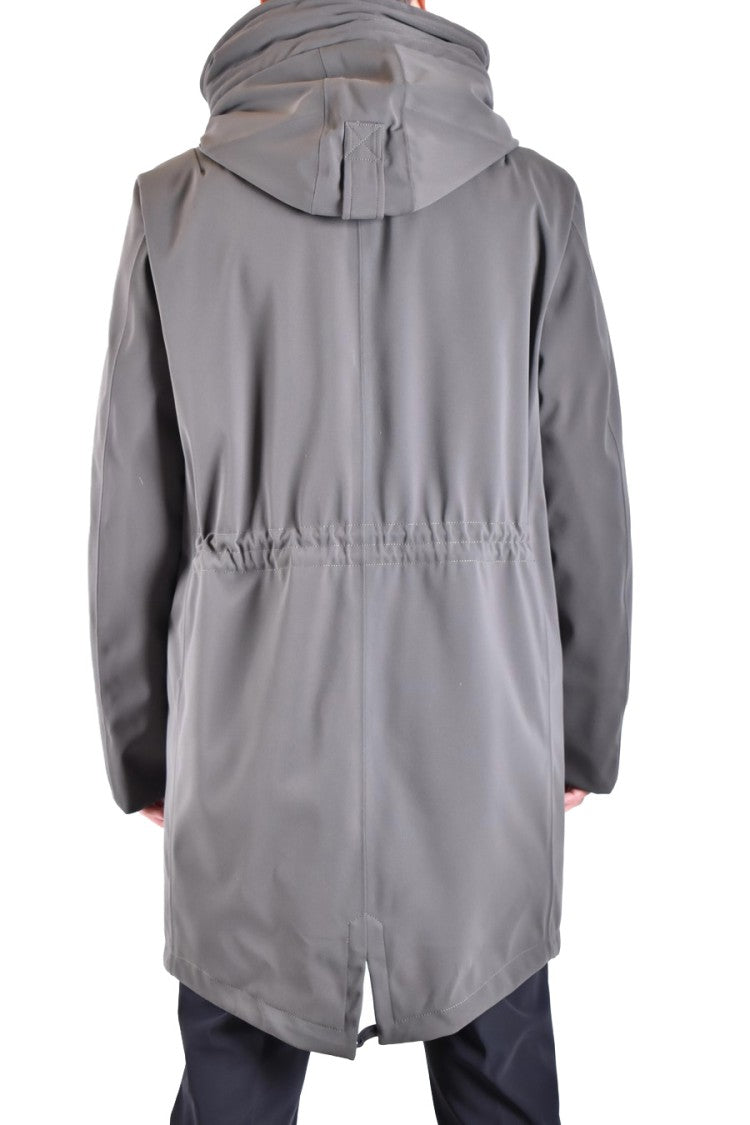 Peuterey Green Polyester Jacket With Hood