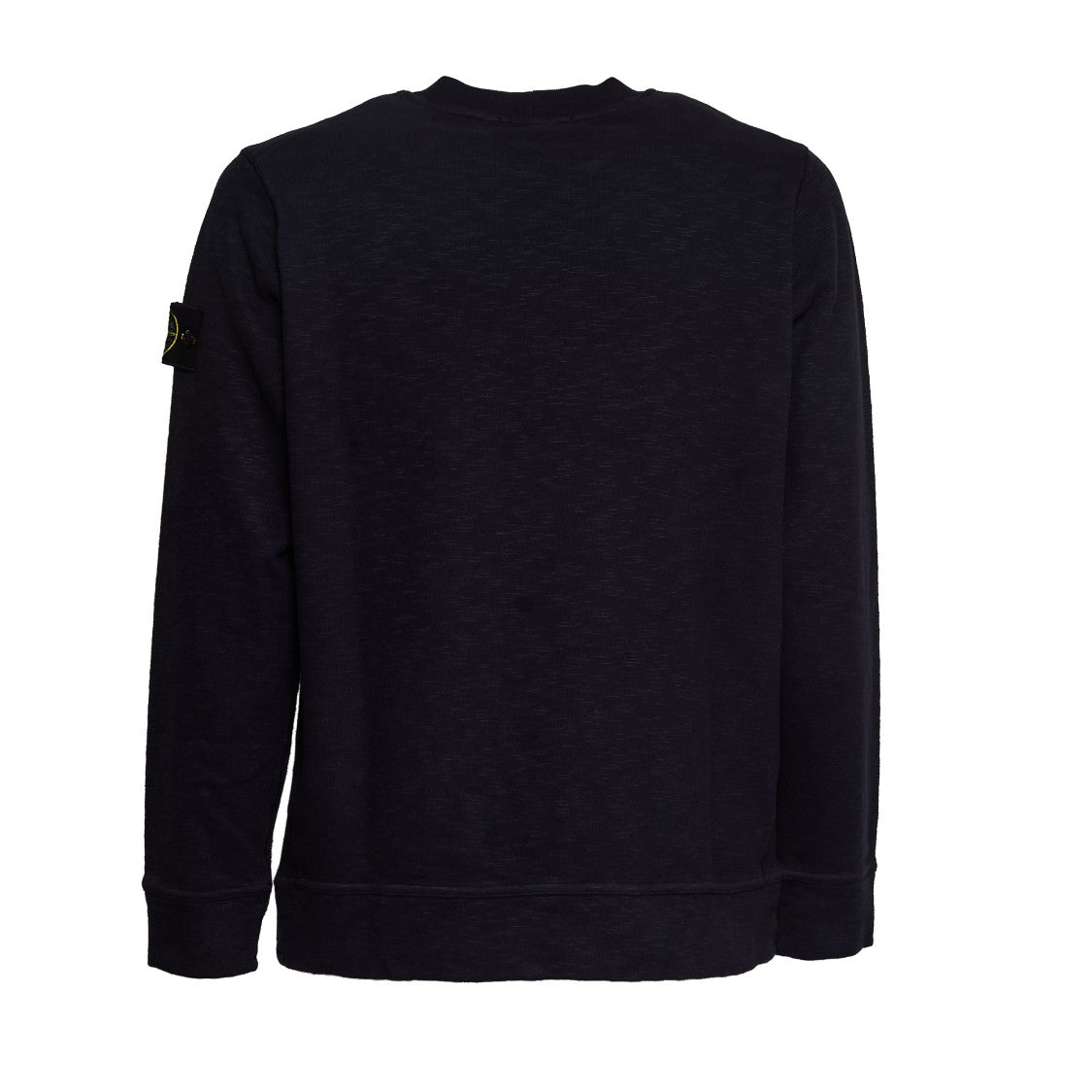 Stone Island Crew Neck Sweatshirt With Signature Patch