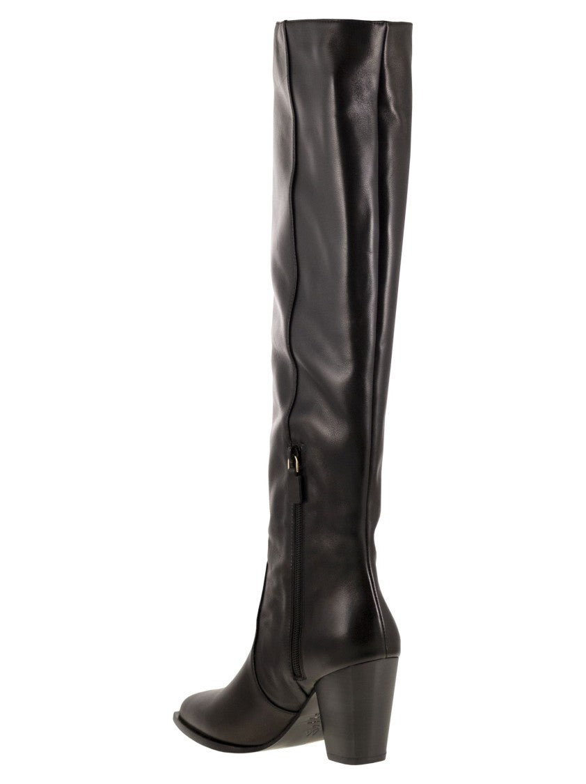 Stuart Weitzman Jolene - Leather Boot