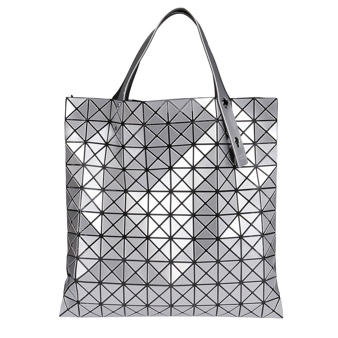 Bao Bao Issey Miyake Futuristic Geometric Silver Bag