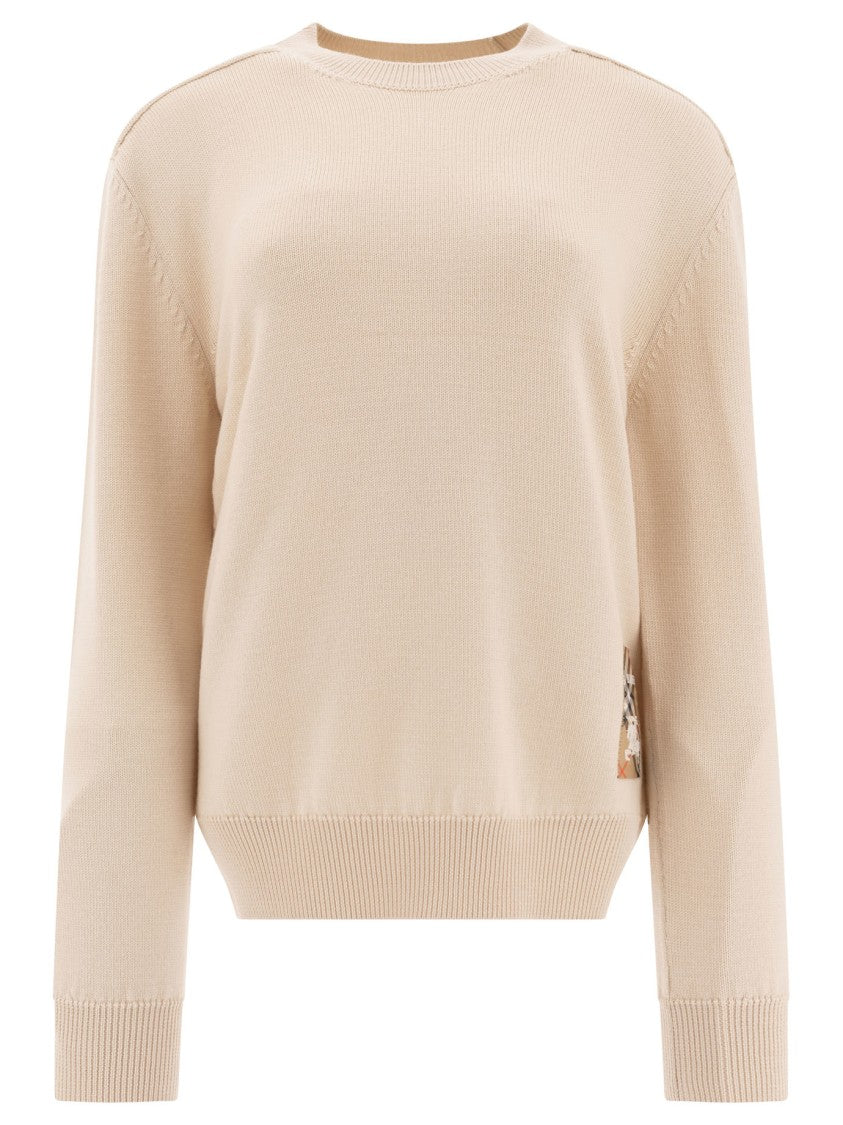Burberry Wool Crew Neck Sweater